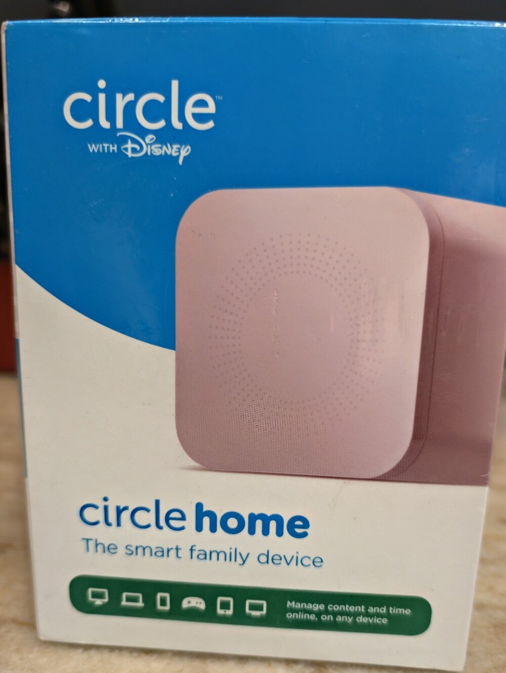 New Circle With Disney Home Parental Control Device - White